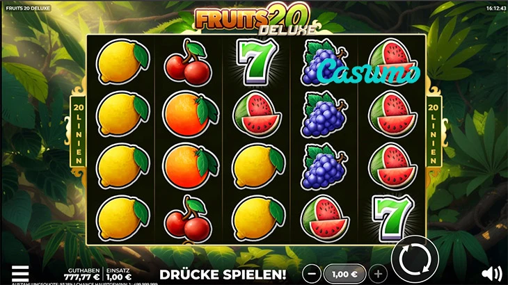 Fruits 20 Deluxe