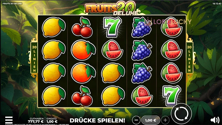 Fruits 20 Deluxe