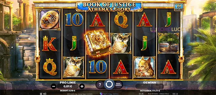 Book Of Justice - Athenas Glory