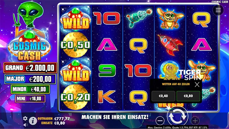 Cosmic Cash