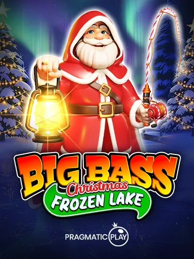 Big Bass Christmas Frozen Lake