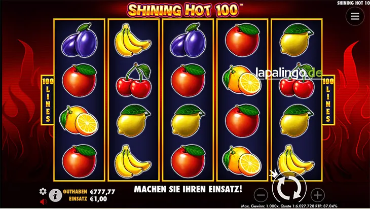 Shining Hot 100