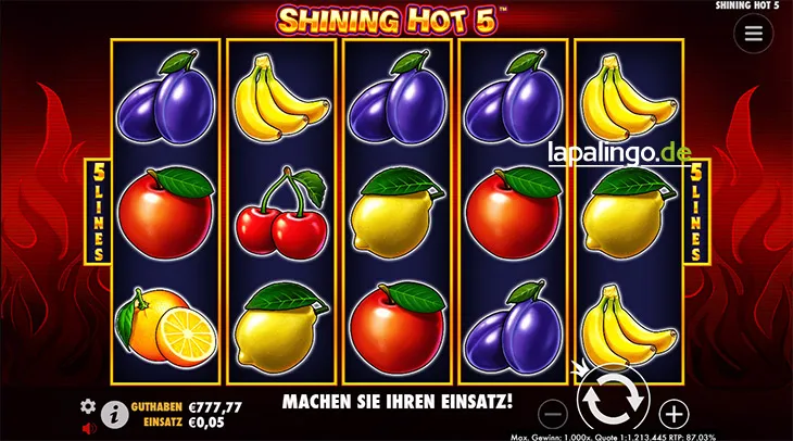 Shining Hot 5