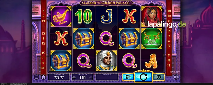 Aladdin And The Golden Palace