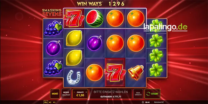 Smashing Sevens Win Ways