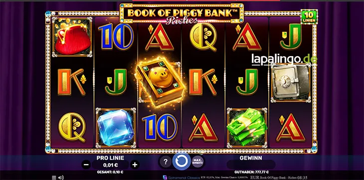 Book Of Piggy Bank - Riches