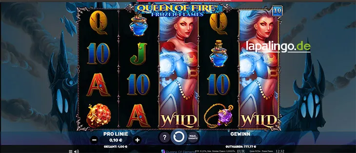 Queen Of Fire - Frozen Flames