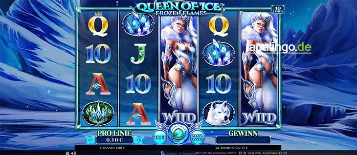 Queen Of Ice - Frozen Flames