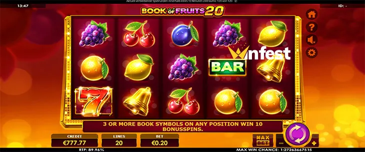 book of fruits 20 Logo