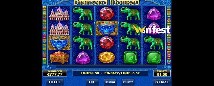 diamond monkey Logo