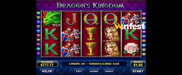 dragons kingdom Logo