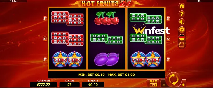 hot fruits 27 Logo