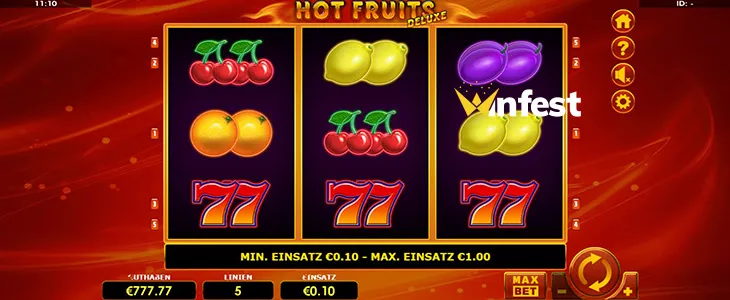 hot fruits deluxe Logo