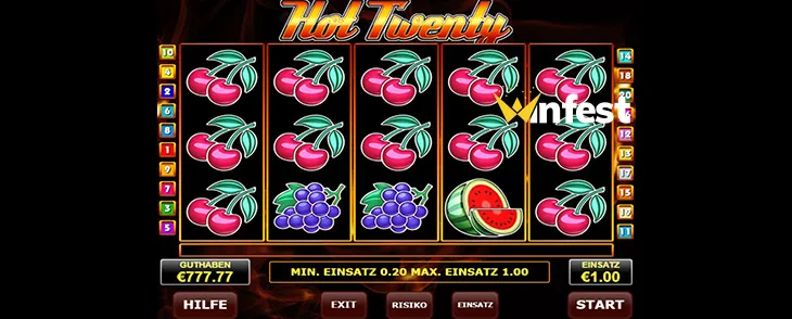 hot twenty Logo