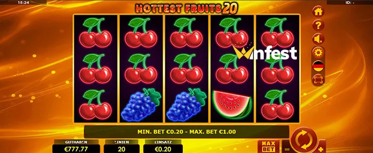 hottest fruits 20 Logo