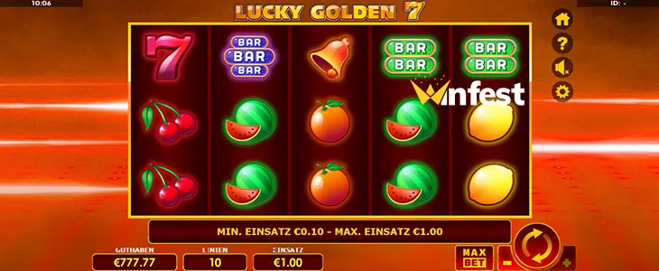 lucky golden 7s Logo