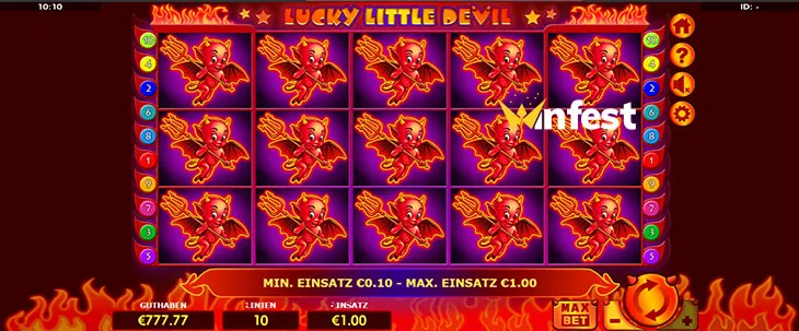 lucky little devil Logo
