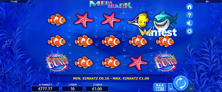 mega shark Logo