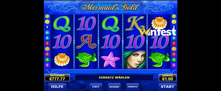 mermaids gold Logo