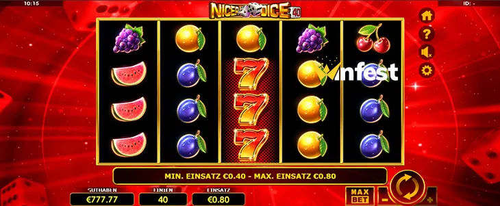 nicer dice 40 Logo