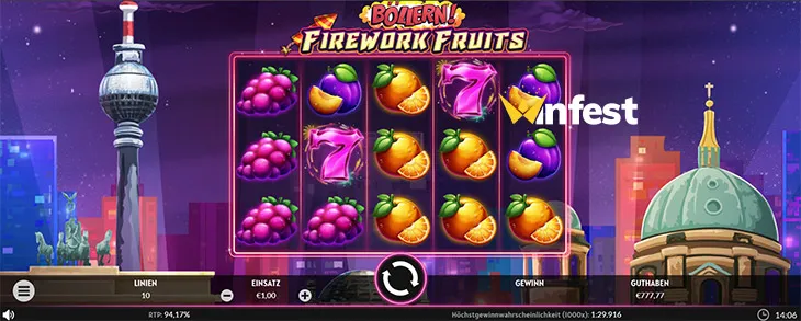 banger! firework fruits Logo