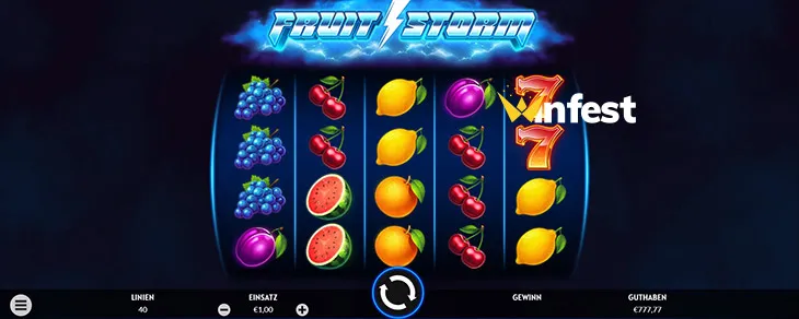 fruit storm Logo