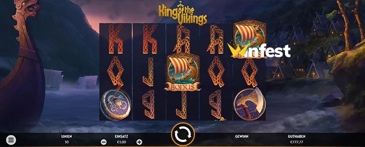 king of the vikings Logo