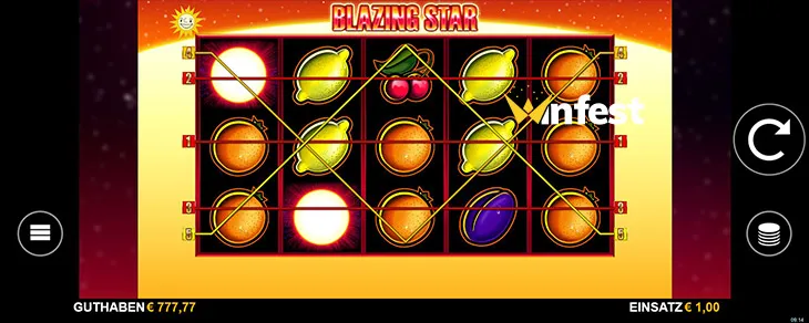 blazing star Logo