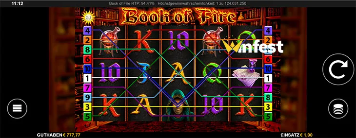 book of fire Logo