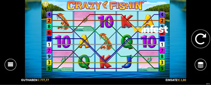 crazy fishin' Logo