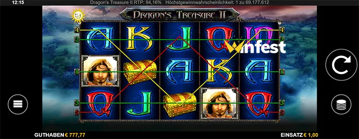 dragon's treasure ii Logo