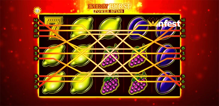energy burst power spins Logo