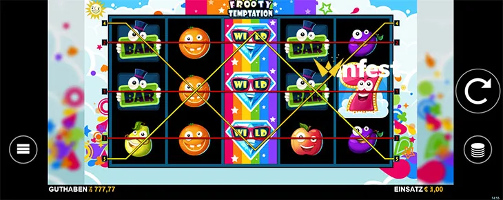 frooty temptation Logo