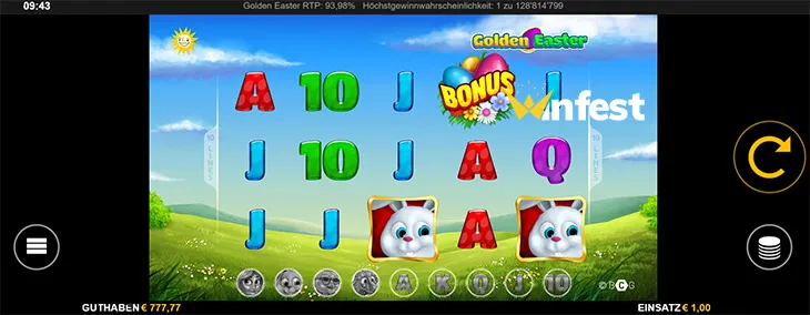 golden easter Logo