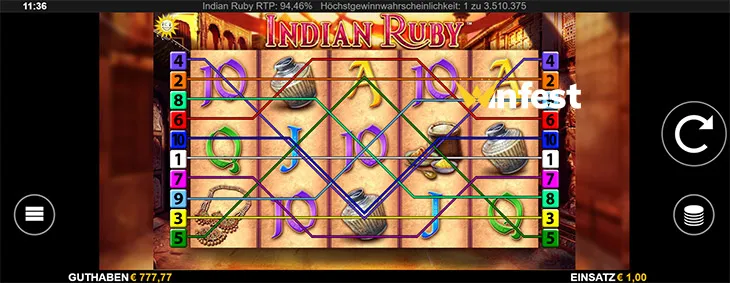 indian ruby Logo