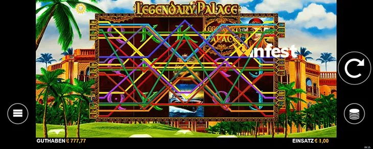legendary palace Logo