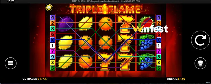 triple flame Logo