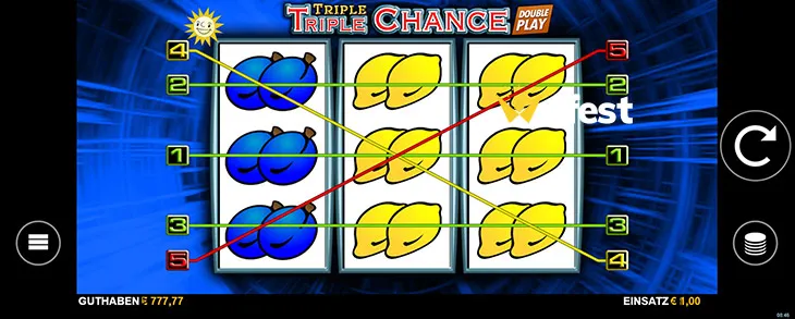 triple triple chance double play Logo
