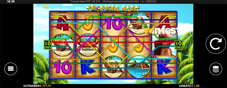 tropical heat Logo