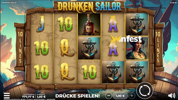 drunken sailor Logo