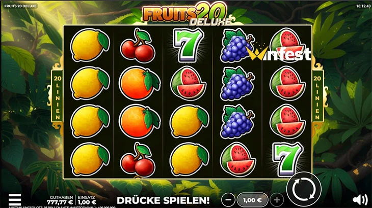 fruits 20 deluxe Logo