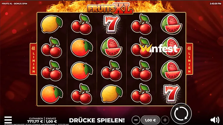 fruits xl - bonus spin Logo