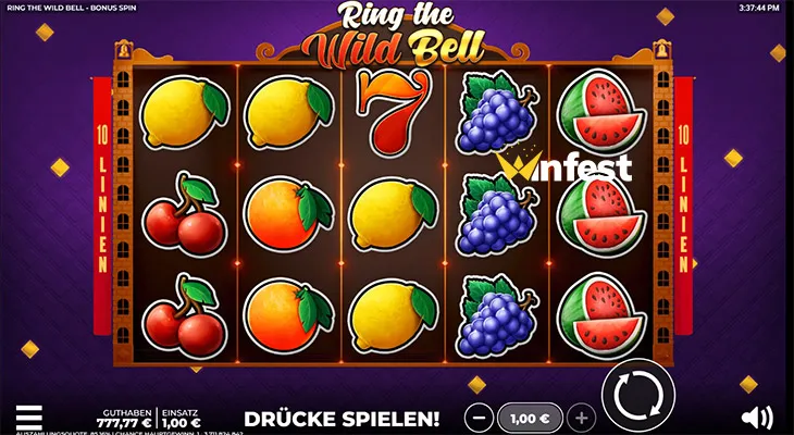 ring the wild bell - bonus spin Logo