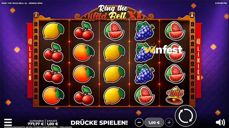 ring the wild bell xl - bonus spin Logo