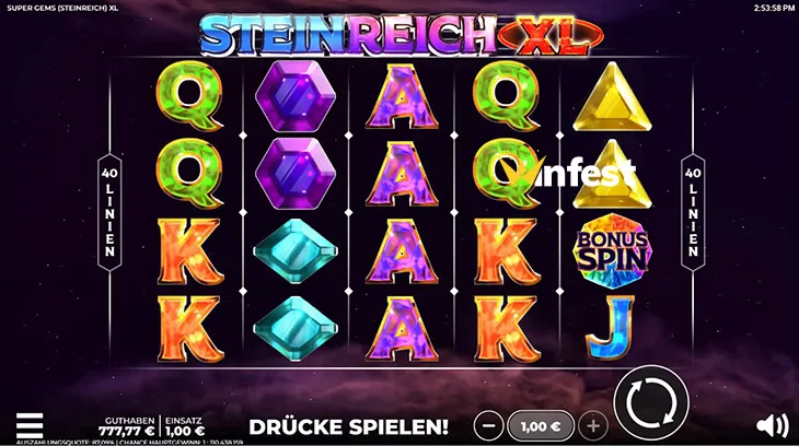super gems (steinreich xl) Logo