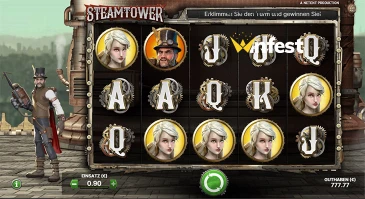steam tower Logo