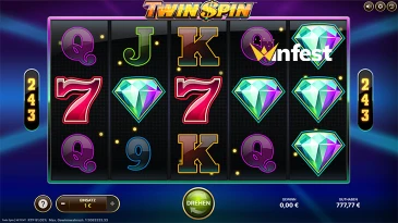 twin spin Logo