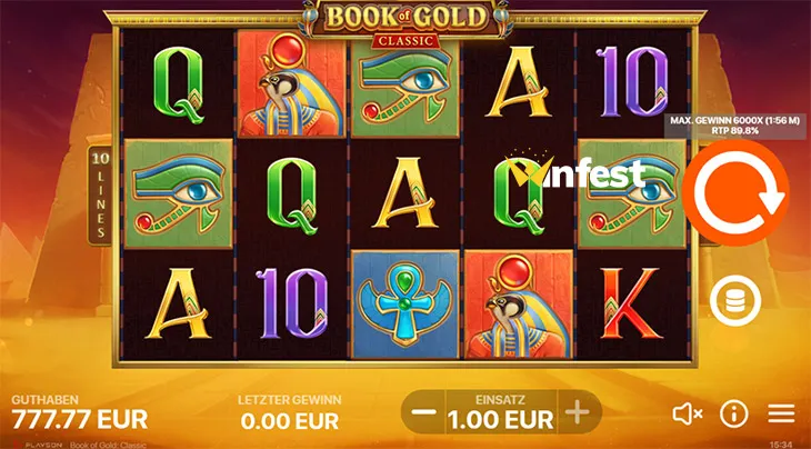 book of gold: classic Logo