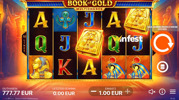 book of gold: multichance Logo