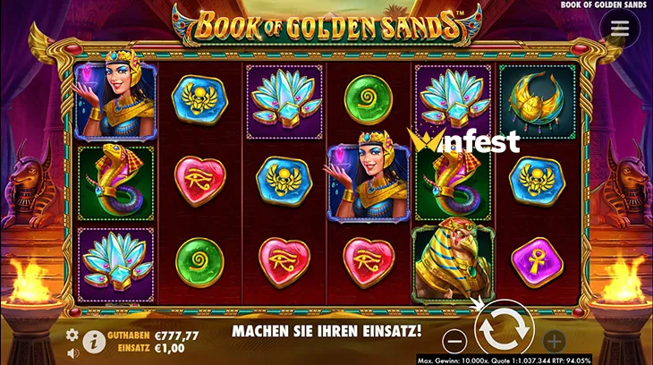 book of golden sands Logo
